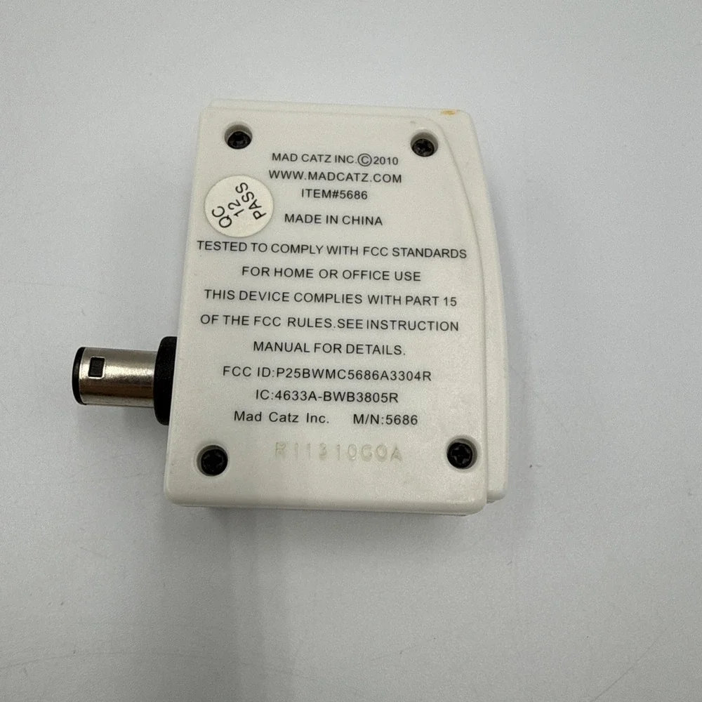 Nintendo GameCube Mad Catz GameStop Wireless Controller Receiver Adapters #5686